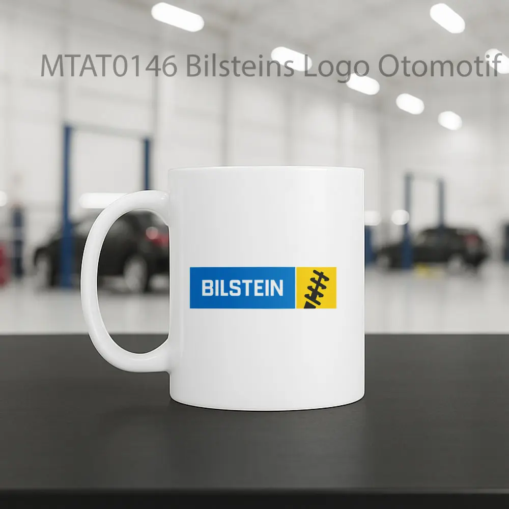 Bilsteins Logo Otomotif Mug - Sudut 2