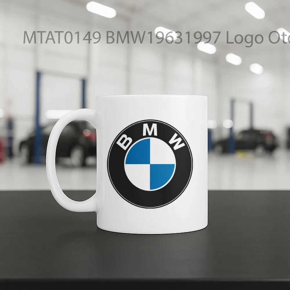 BMW19631997 Logo Otomotif Mug - Sudut 2