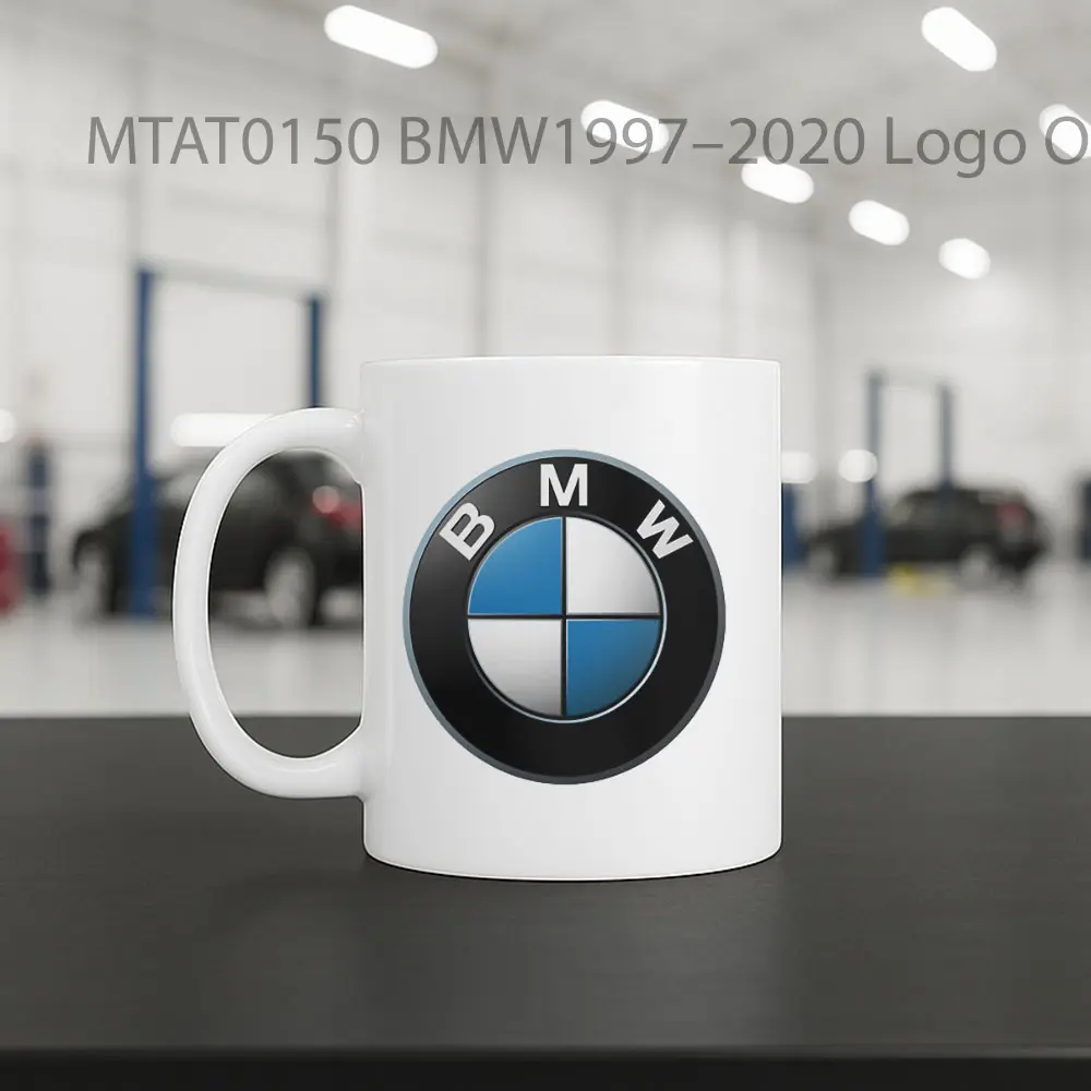 BMW1997–2020 Logo Otomotif Mug - Sudut 2
