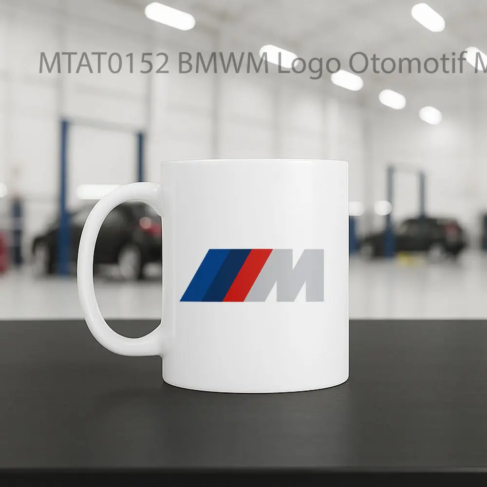 BMWM Logo Otomotif Mug - Sudut 2