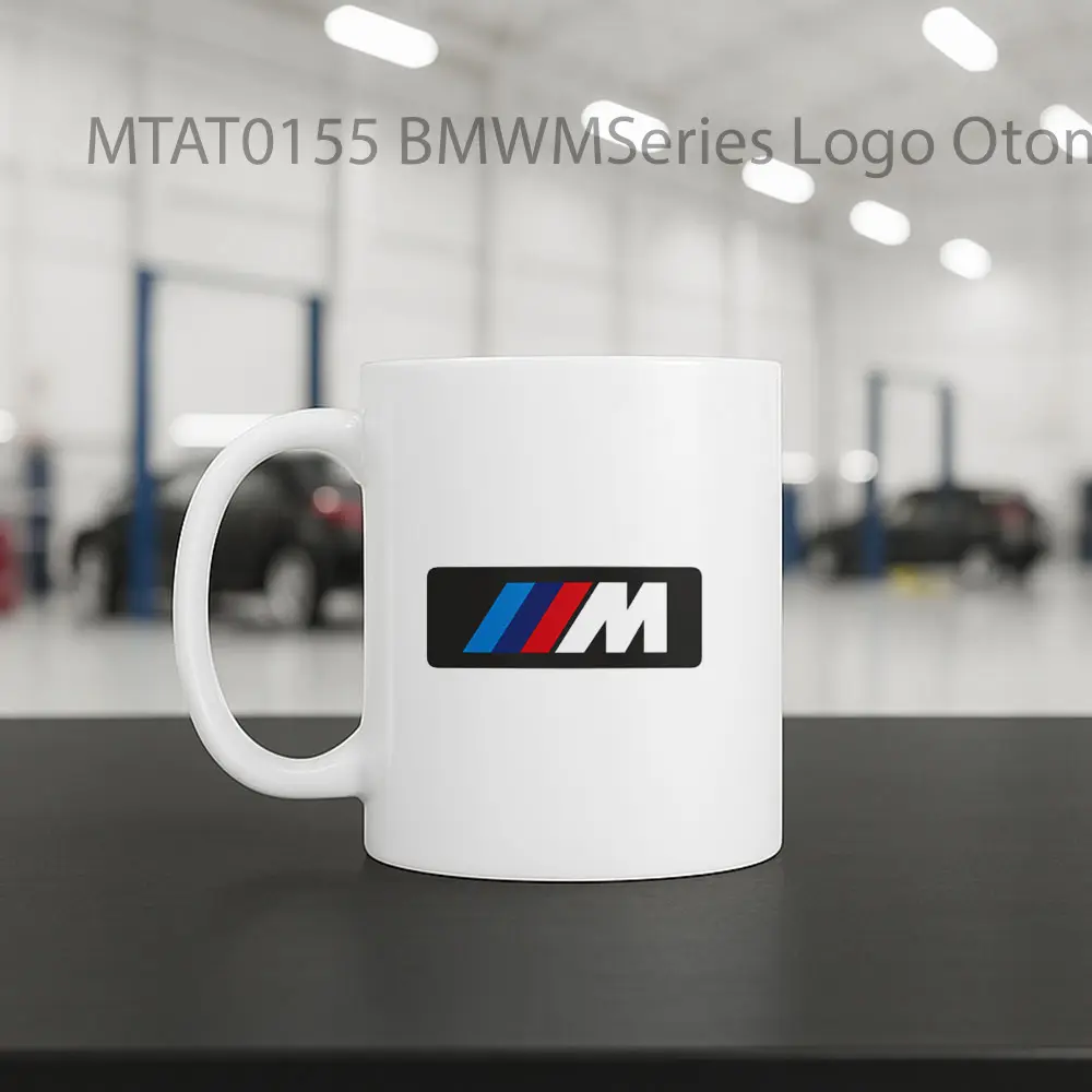 BMWMSeries Logo Otomotif Mug - Sudut 2