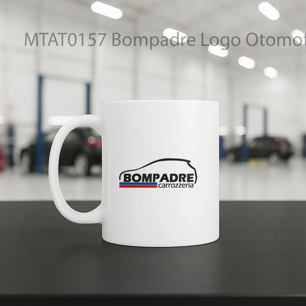Bompadre Logo Otomotif Mug - Sudut 2