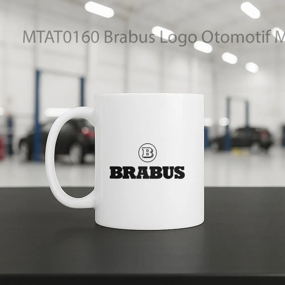 Brabus Logo Otomotif Mug - Sudut 2