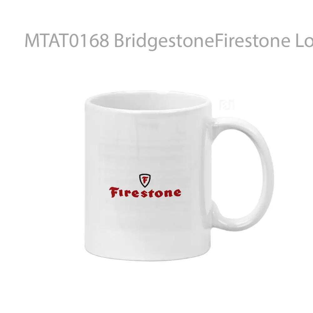 BridgestoneFirestone Logo Otomotif Mug