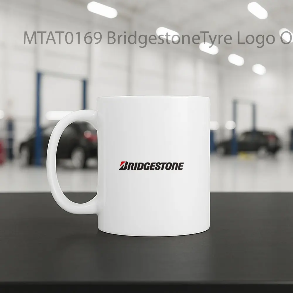 BridgestoneTyre Logo Otomotif Mug - Sudut 2
