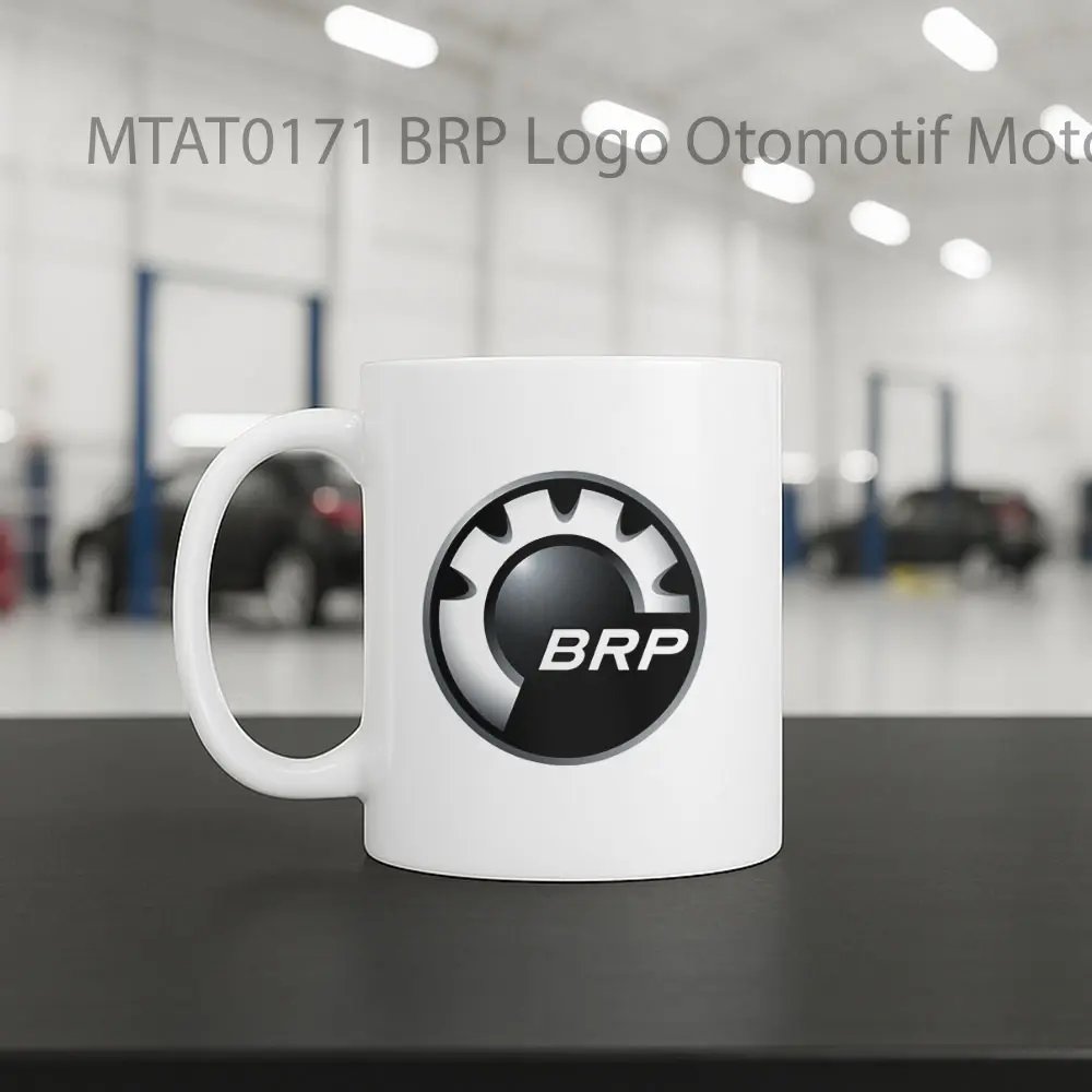 BRP Logo Otomotif Mug - Sudut 2
