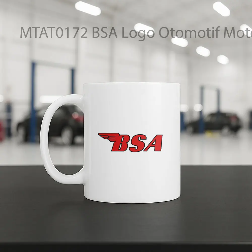 BSA Logo Otomotif Mug - Sudut 2