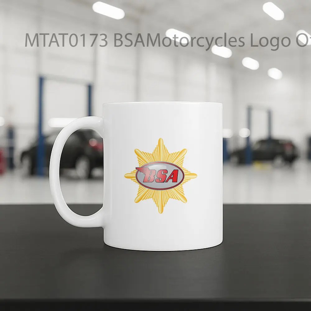 BSAMotorcycles Logo Otomotif Mug - Sudut 2