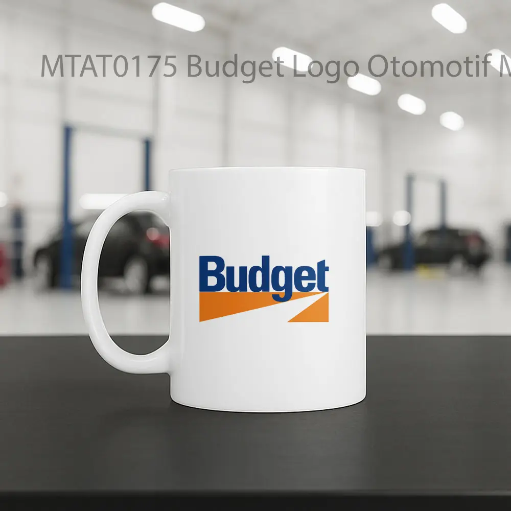Budget Logo Otomotif Mug - Sudut 2