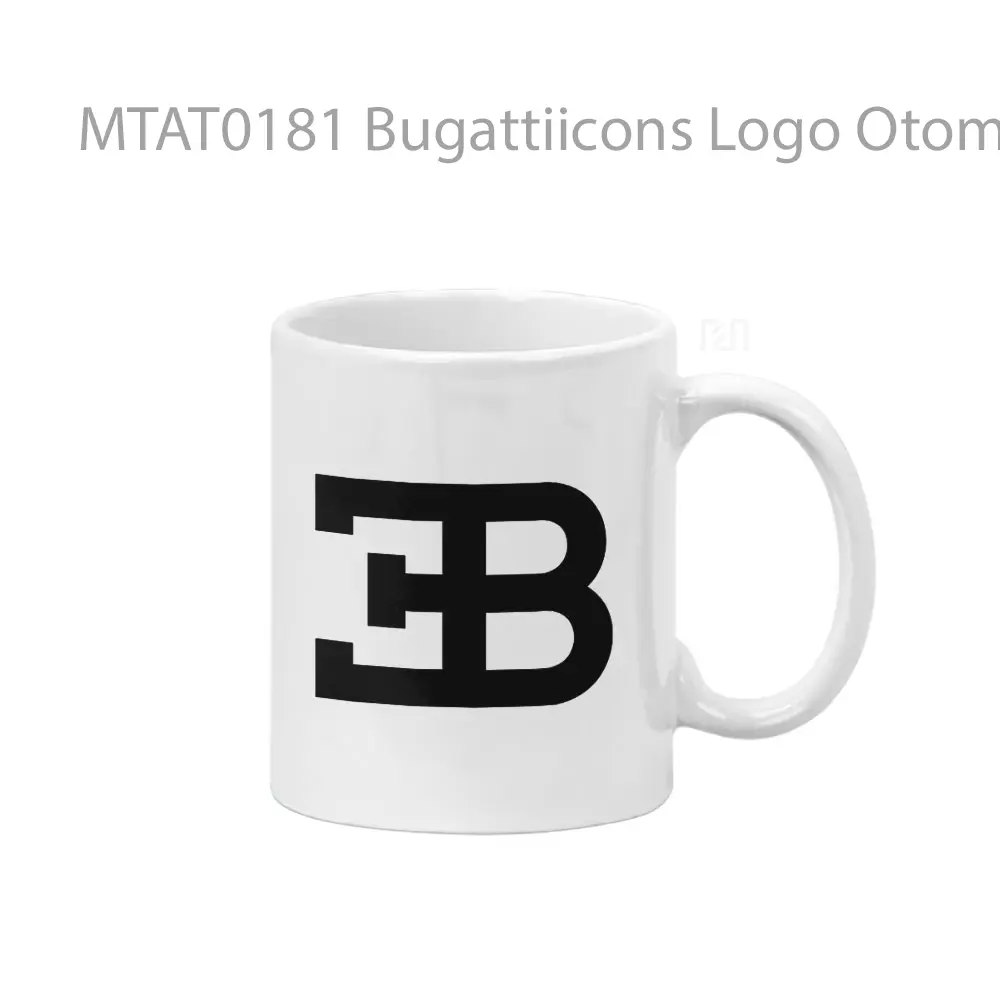 Bugattiicons Logo Otomotif Mug