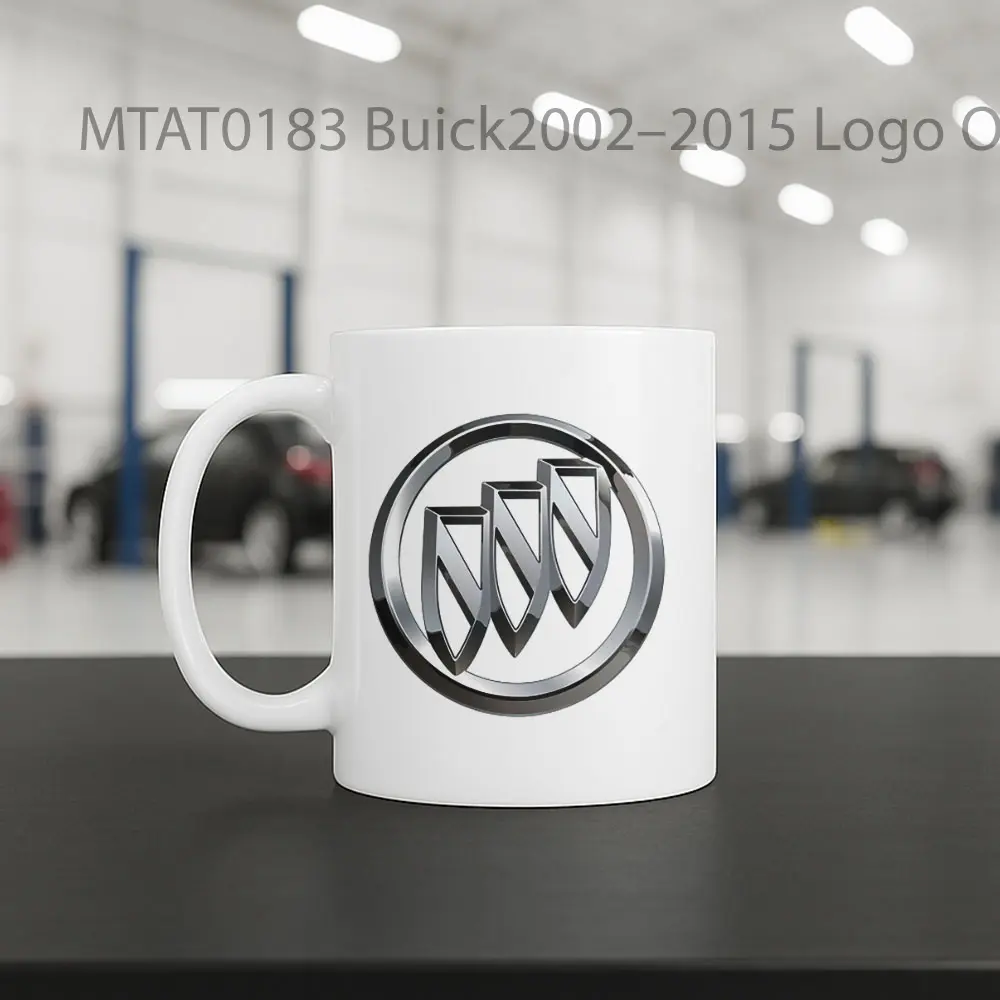 Buick2002–2015 Logo Otomotif Mug - Sudut 2