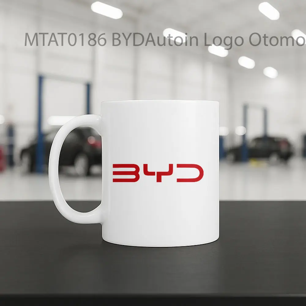 BYDAutoin Logo Otomotif Mug - Sudut 2