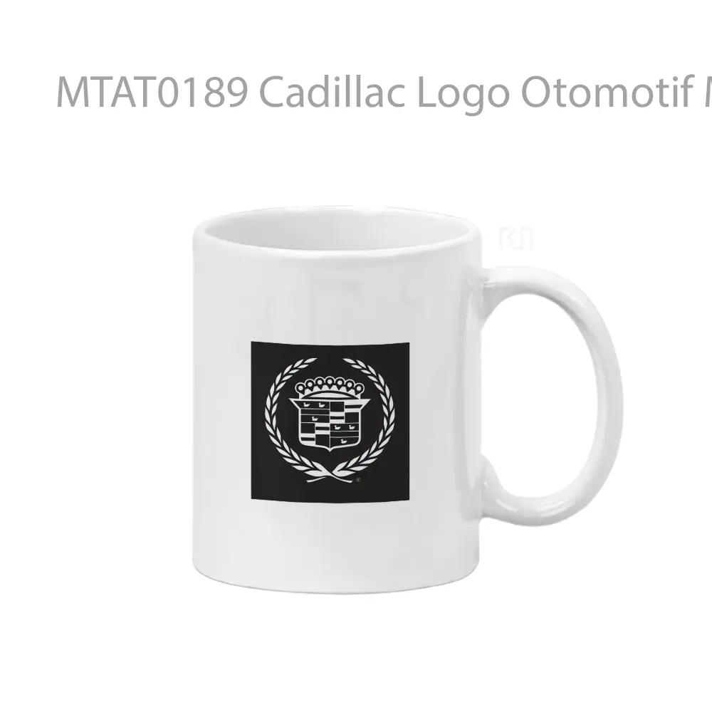 Cadillac Logo Otomotif Mug