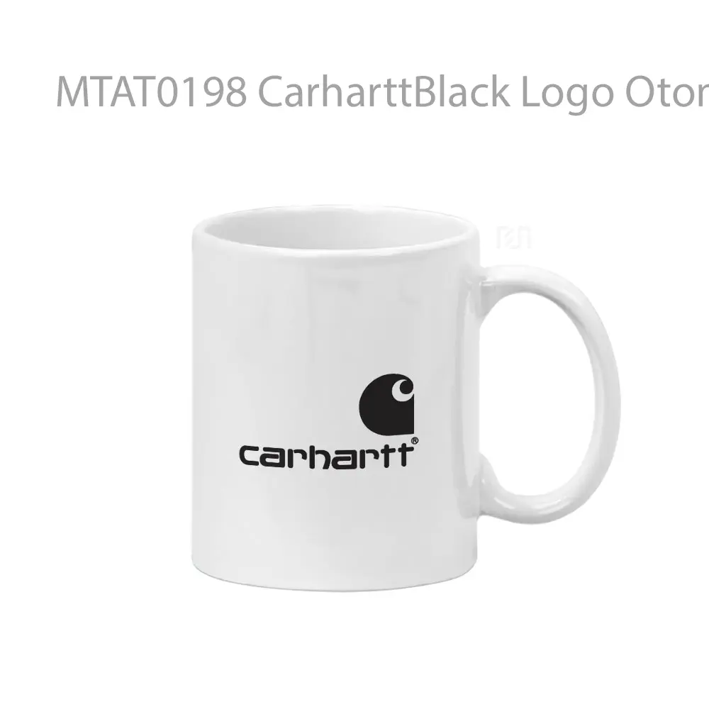 CarharttBlack Logo Otomotif Mug
