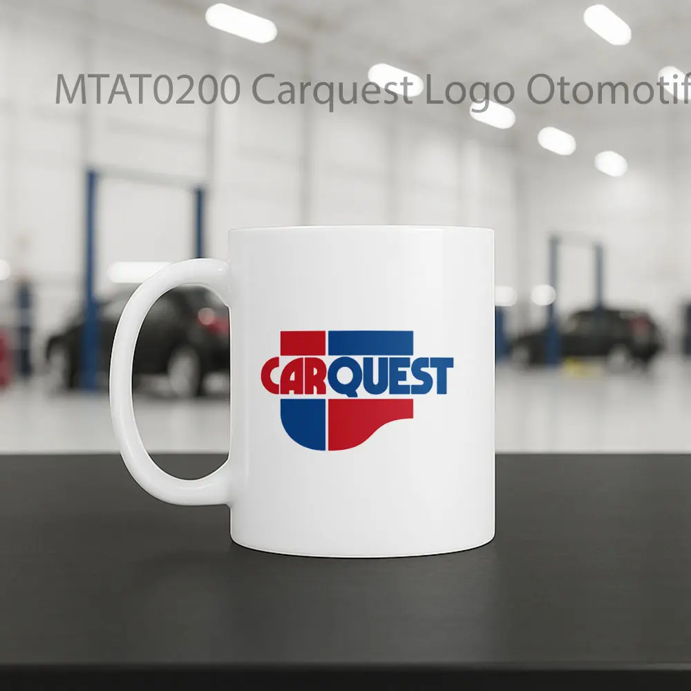 Carquest Logo Otomotif Mug - Sudut 2