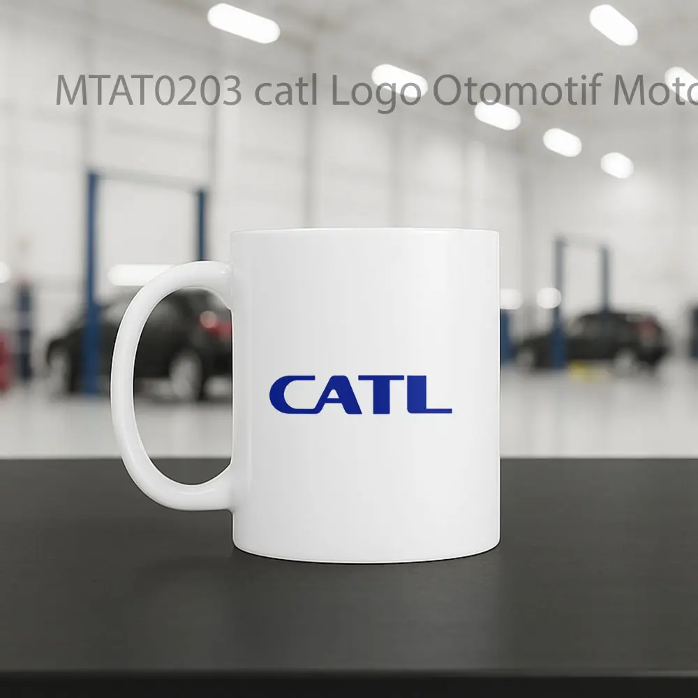 catl Logo Otomotif Mug - Sudut 2