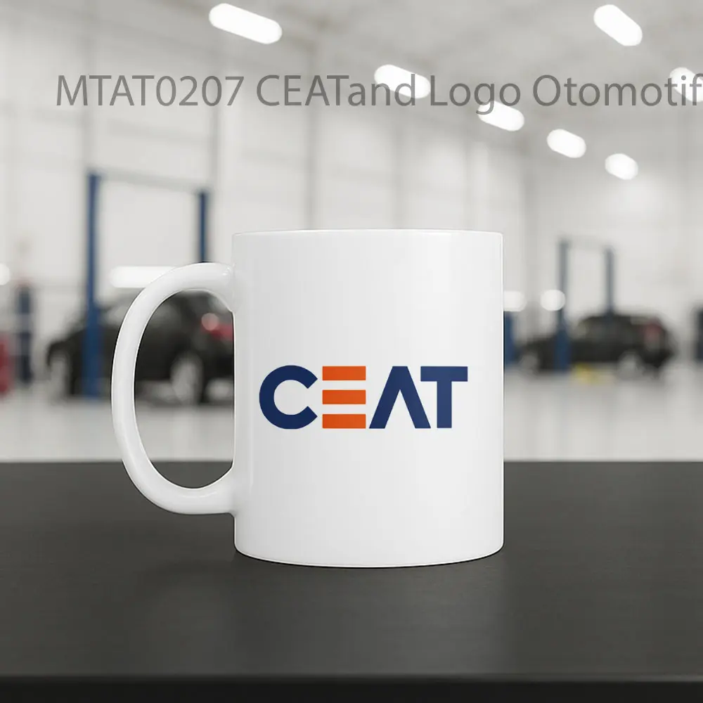 CEATand Logo Otomotif Mug - Sudut 2