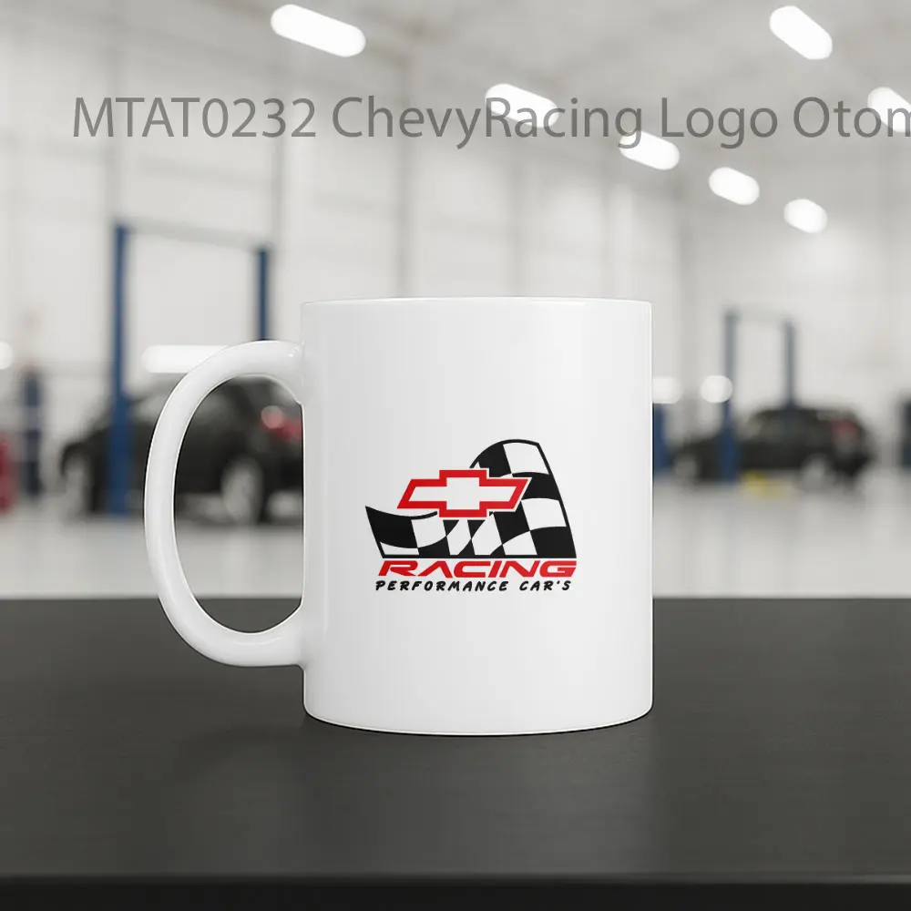 ChevyRacing Logo Otomotif Mug - Sudut 2