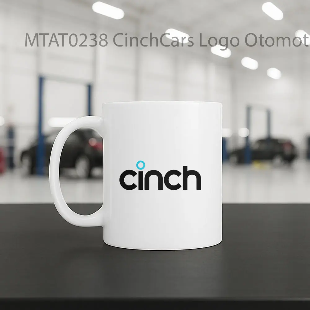 CinchCars Logo Otomotif Mug - Sudut 2
