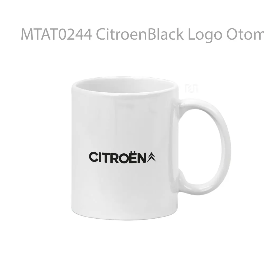 CitroenBlack Logo Otomotif Mug