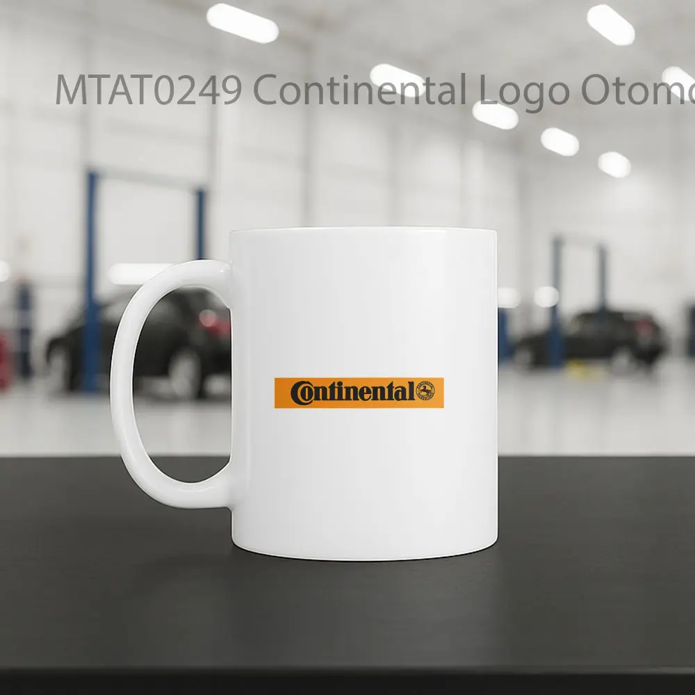 Continental Logo Otomotif Mug - Sudut 2