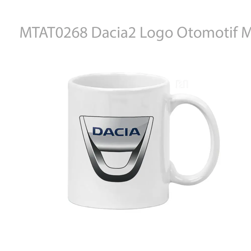 Dacia2 Logo Otomotif Mug