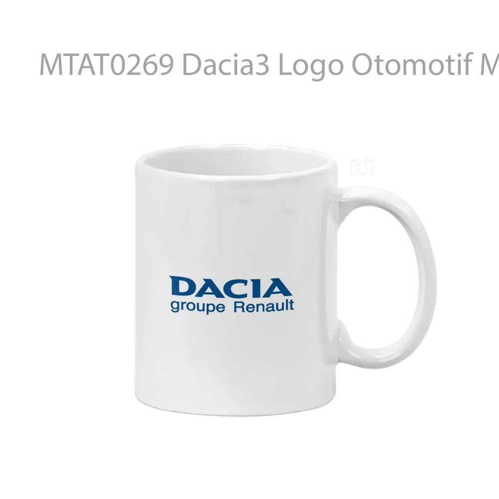 Dacia3 Logo Otomotif Mug