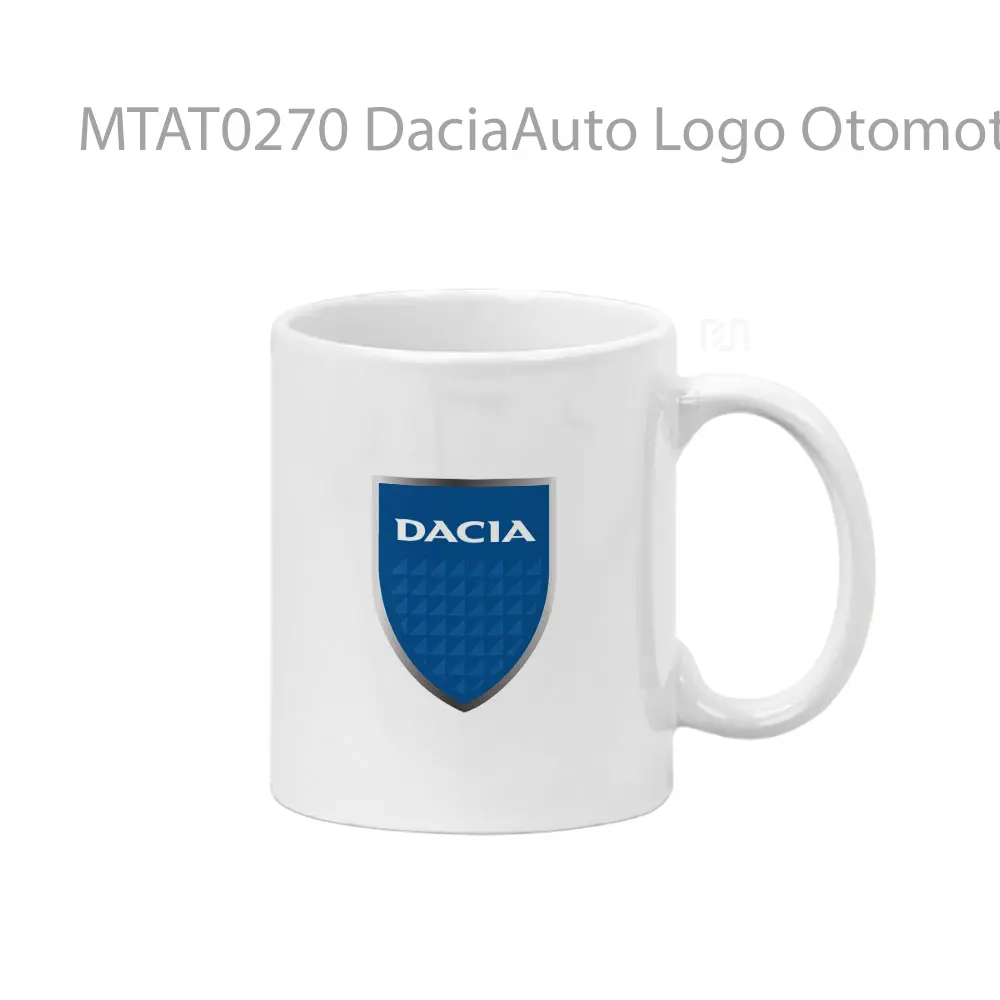 DaciaAuto Logo Otomotif Mug