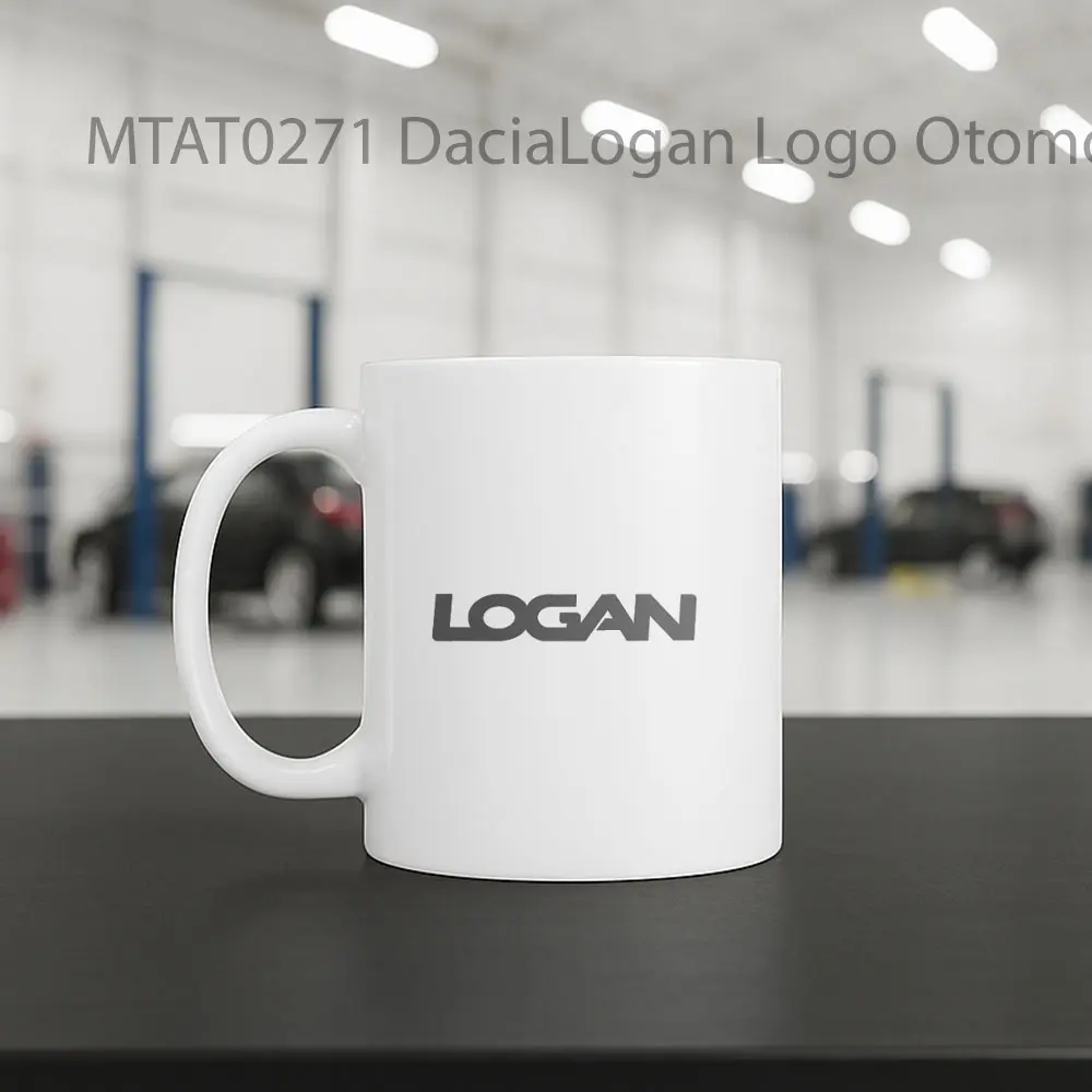 DaciaLogan Logo Otomotif Mug - Sudut 2