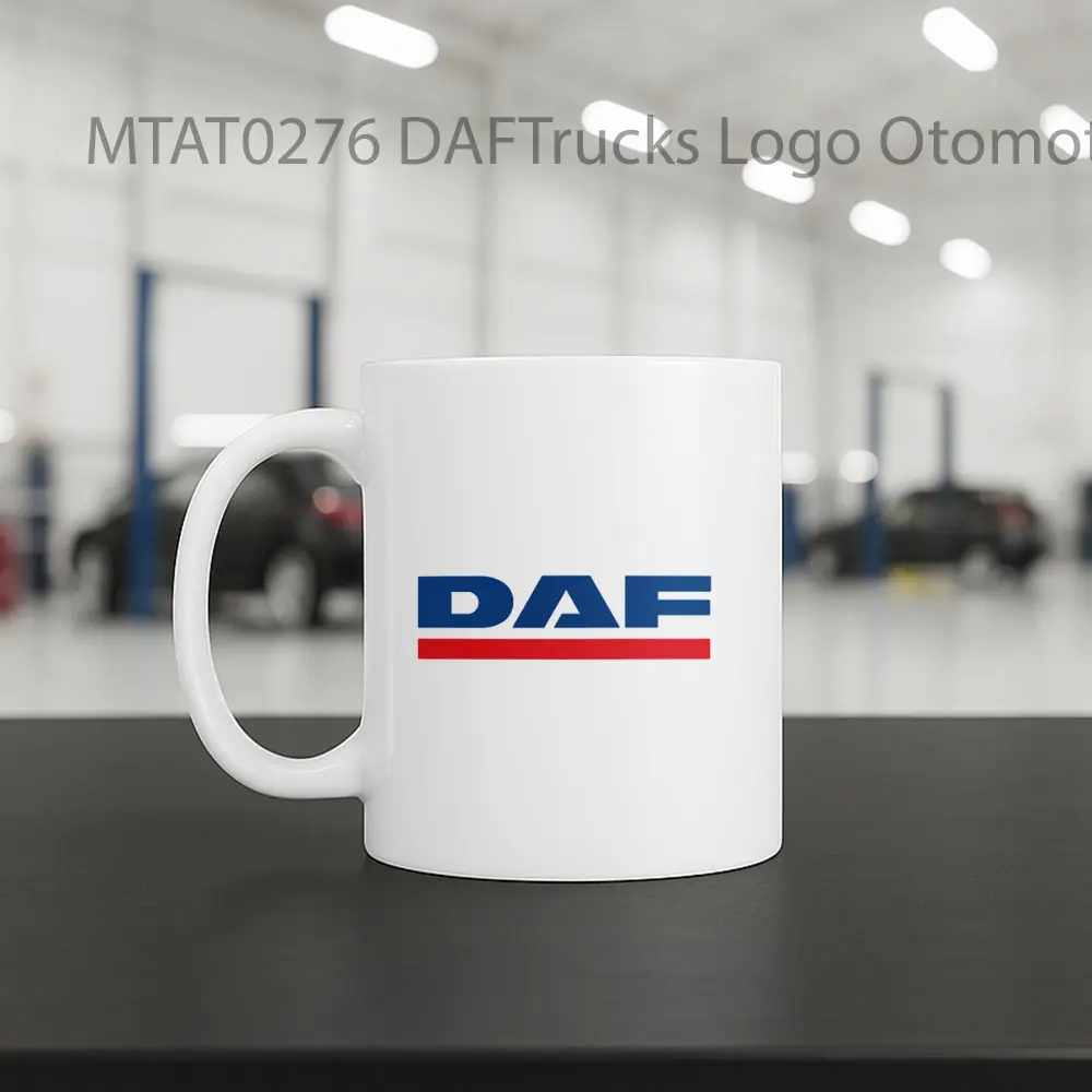 DAFTrucks Logo Otomotif Mug - Sudut 2