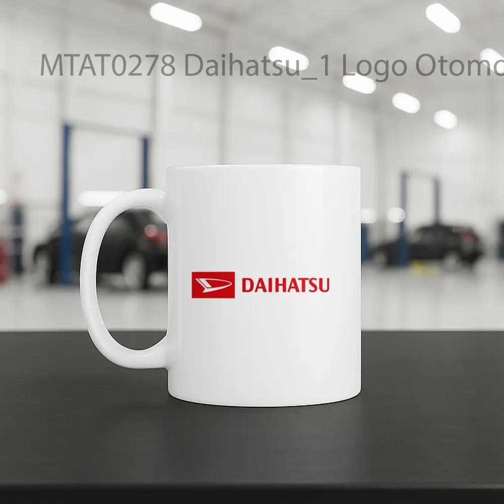 Daihatsu_1 Logo Otomotif Mug - Sudut 2