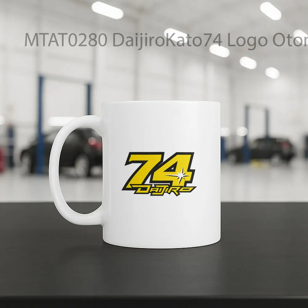 DaijiroKato74 Logo Otomotif Mug - Sudut 2
