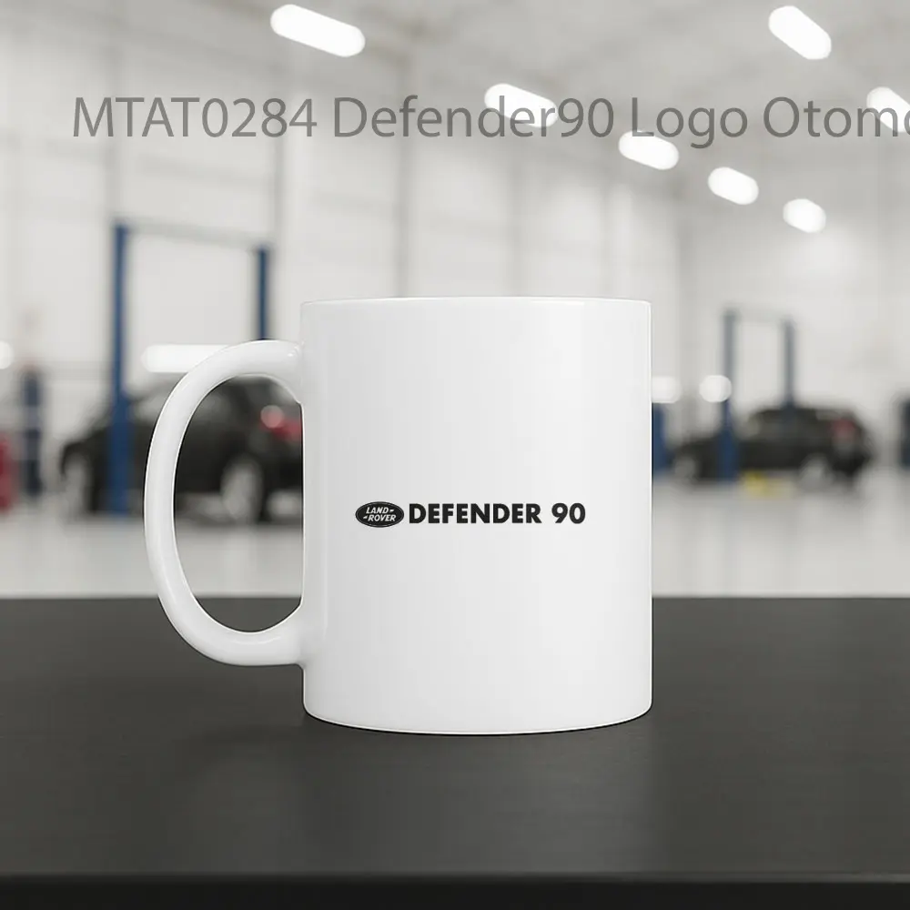 Defender90 Logo Otomotif Mug - Sudut 2
