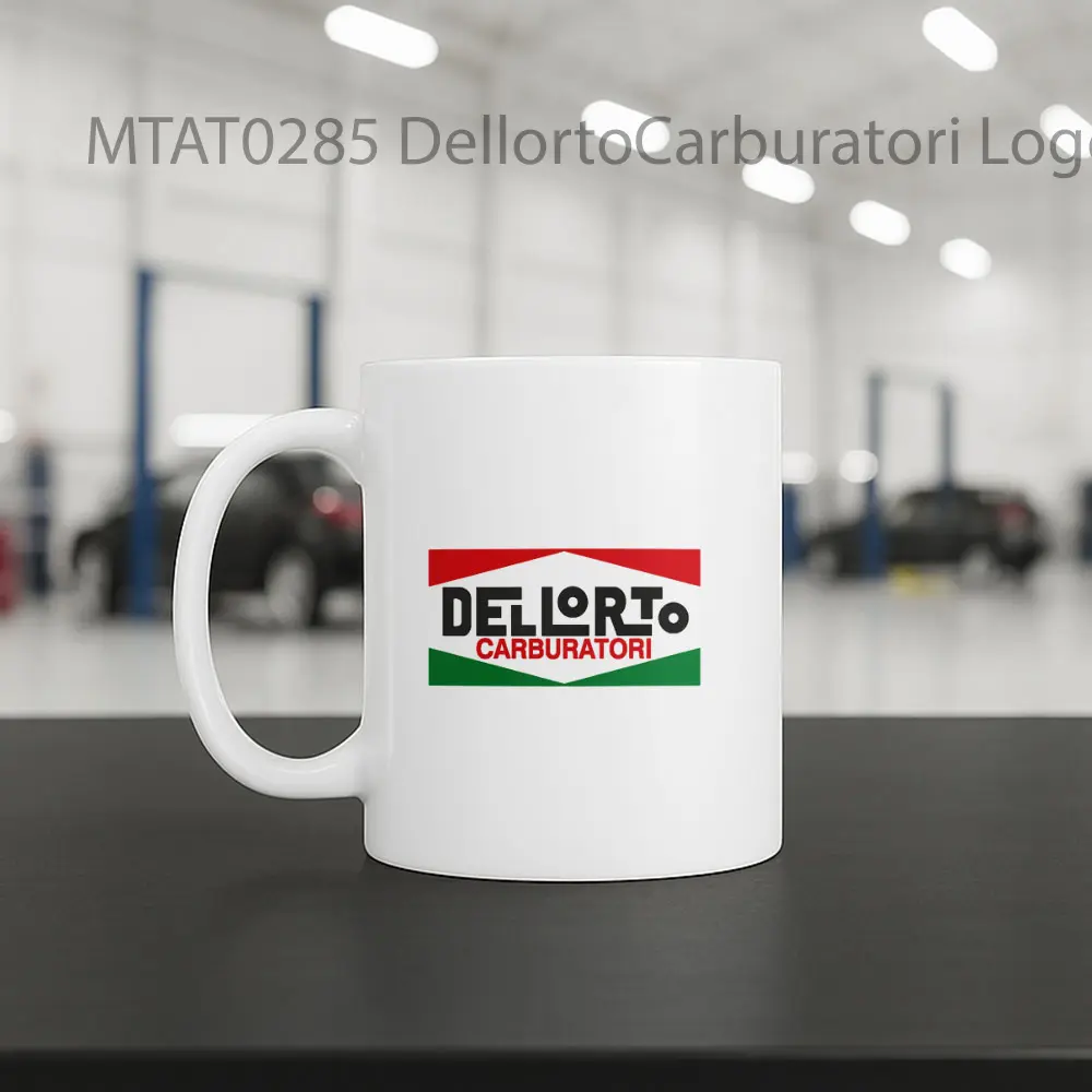 DellortoCarburatori Logo Otomotif Mug - Sudut 2