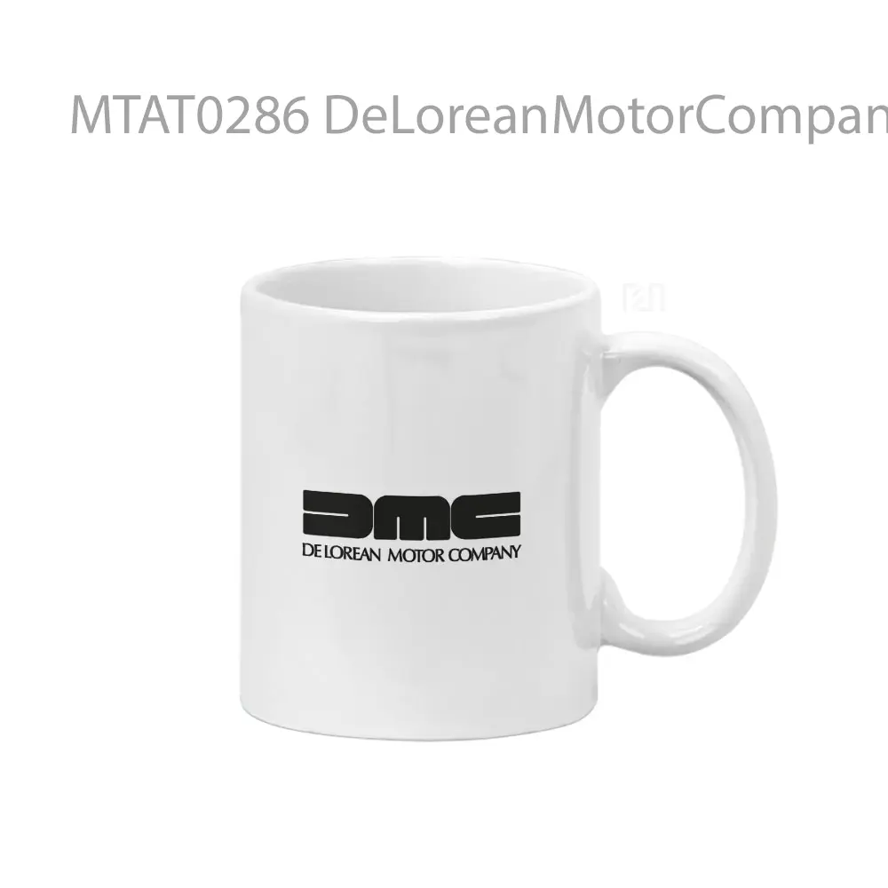 DeLoreanMotorCompany Logo Otomotif Mug