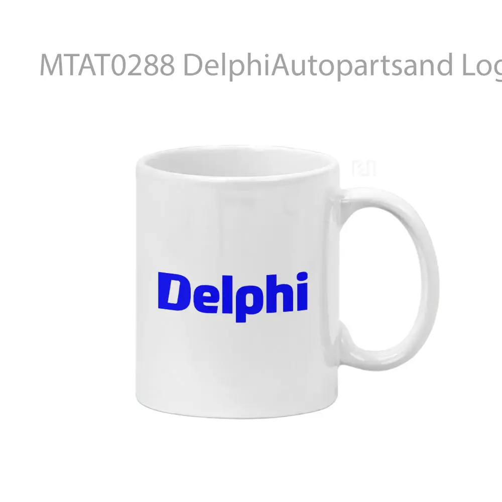 DelphiAutopartsand Logo Otomotif Mug