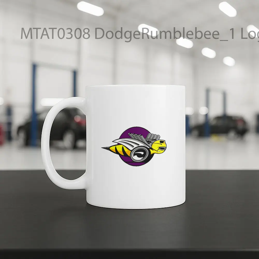 DodgeRumblebee_1 Logo Otomotif Mug - Sudut 2