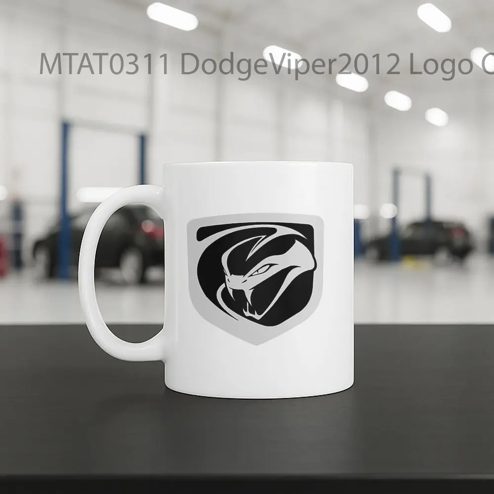DodgeViper2012 Logo Otomotif Mug - Sudut 2