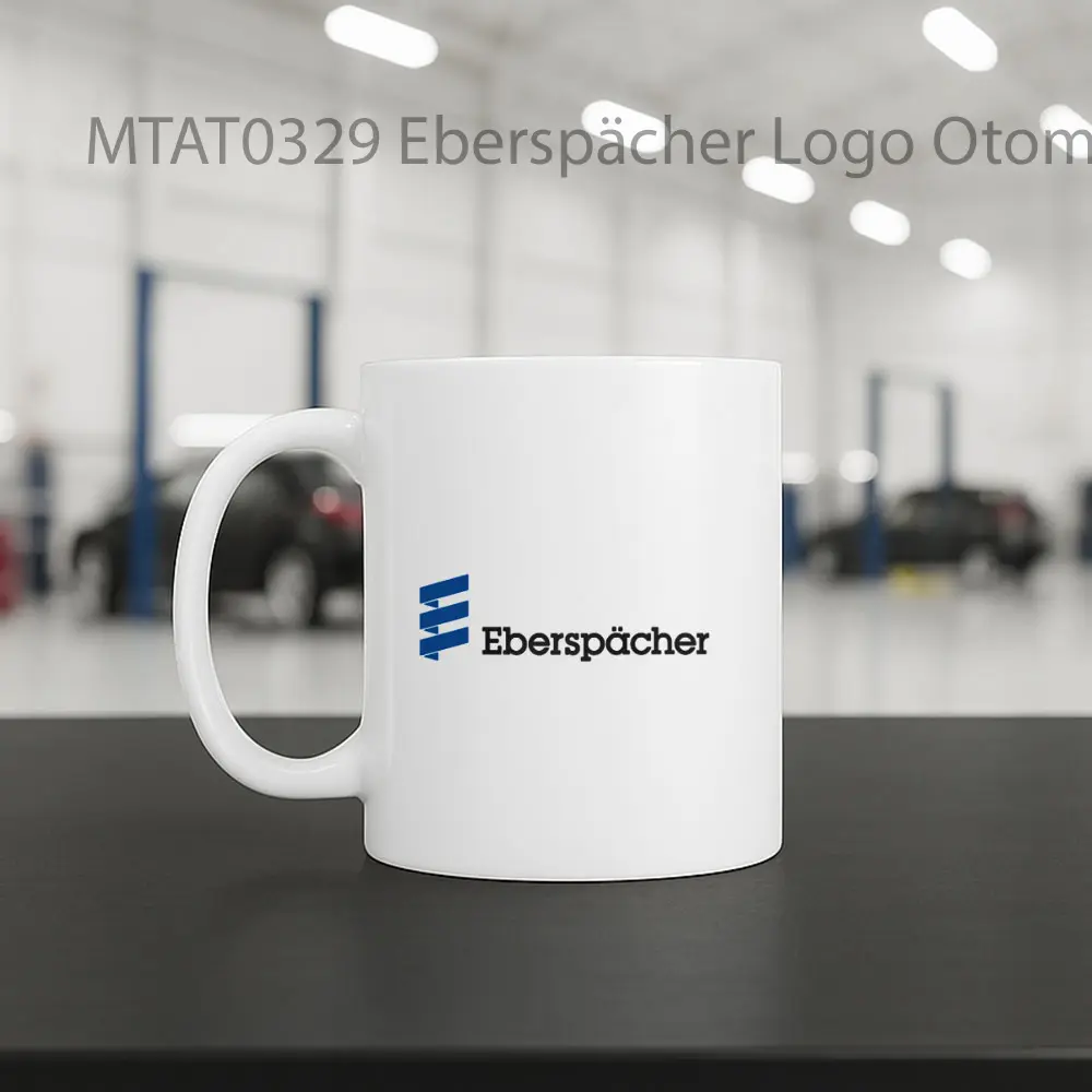 Eberspächer Logo Otomotif Mug - Sudut 2