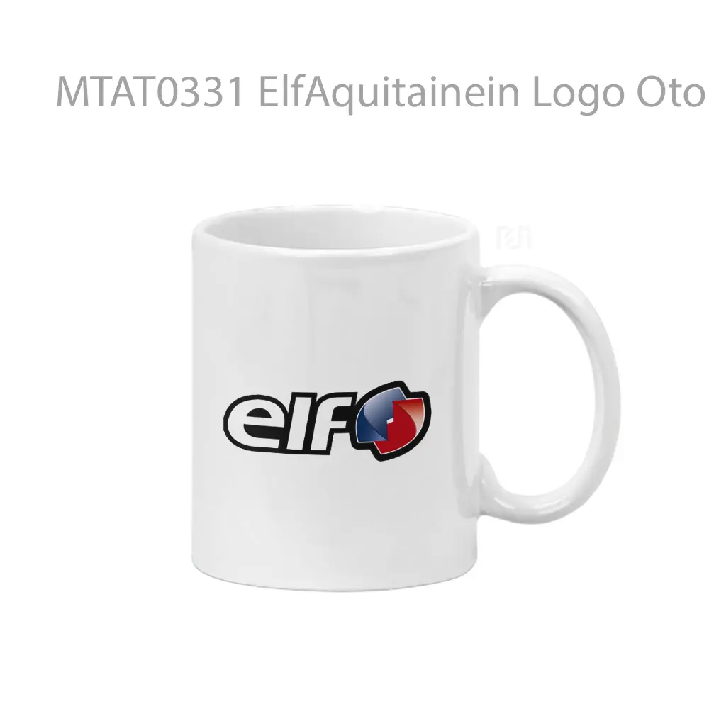 ElfAquitainein Logo Otomotif Mug