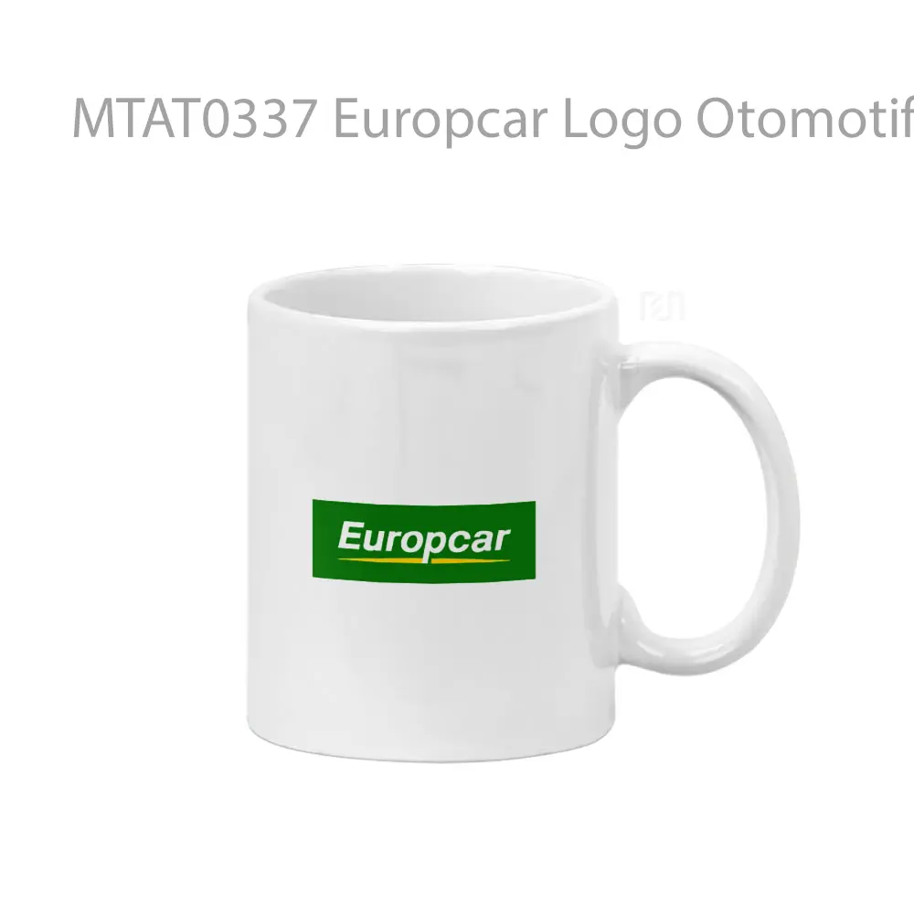Europcar Logo Otomotif Mug