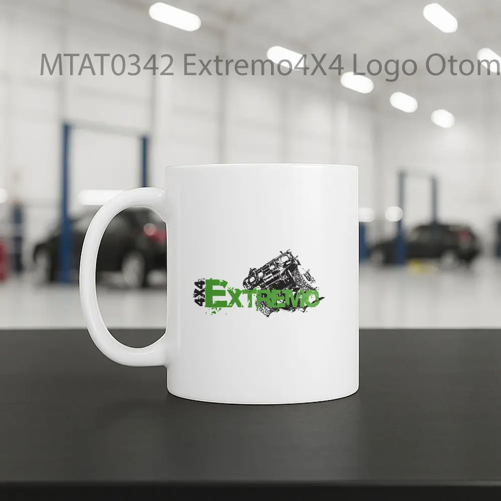 Extremo4X4 Logo Otomotif Mug - Sudut 2