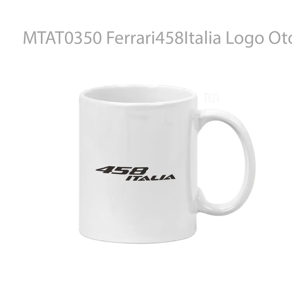 Ferrari458Italia Logo Otomotif Mug