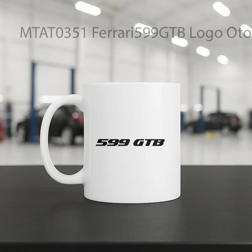 Ferrari599GTB Logo Otomotif Mug - Sudut 2