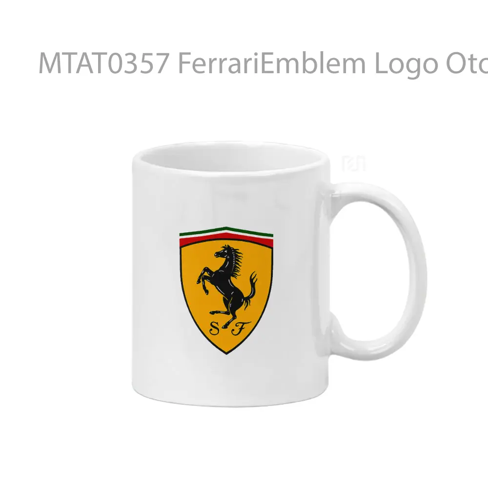FerrariEmblem Logo Otomotif Mug