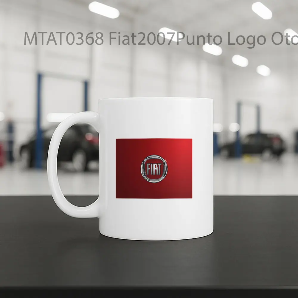 Fiat2007Punto Logo Otomotif Mug - Sudut 2