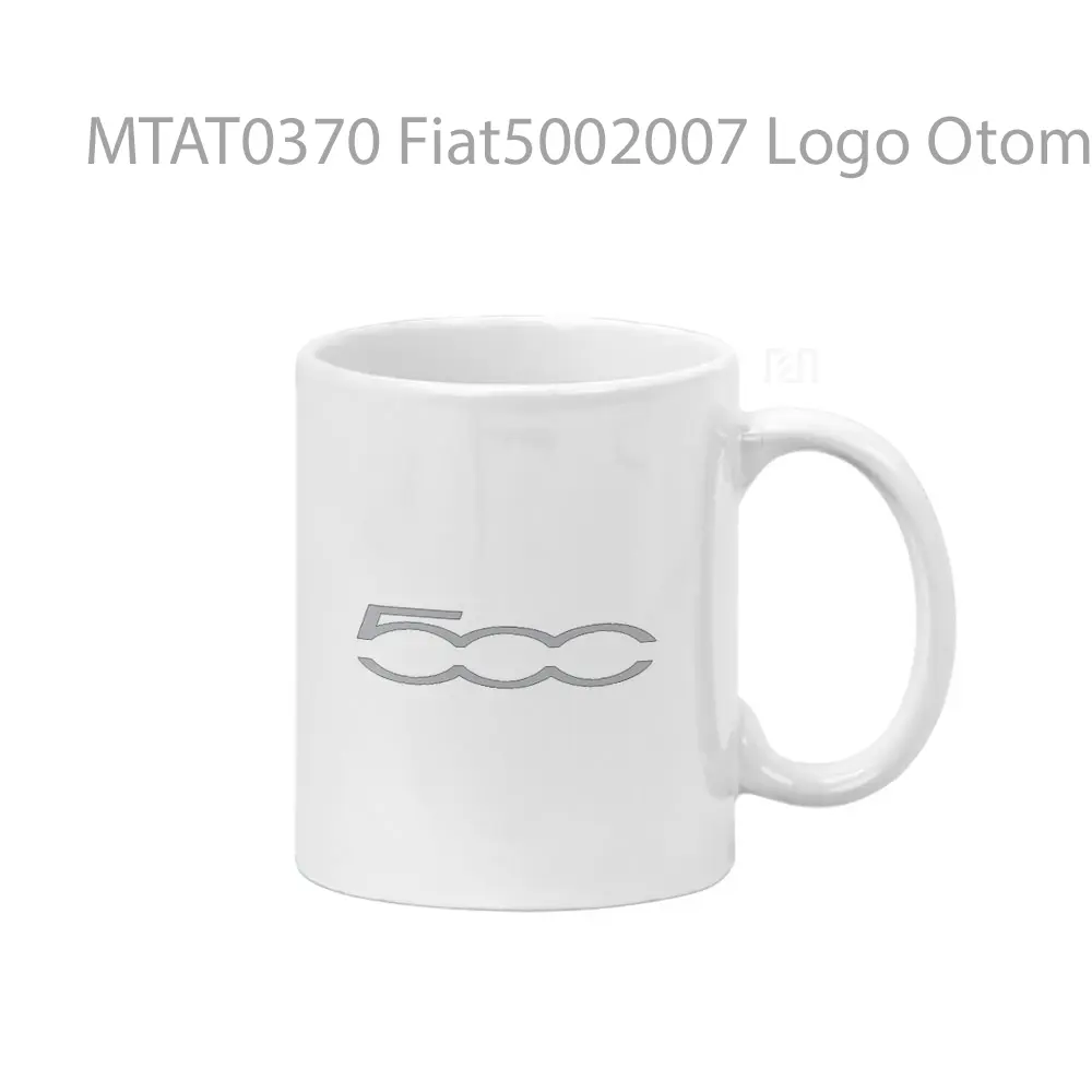 Fiat5002007 Logo Otomotif Mug