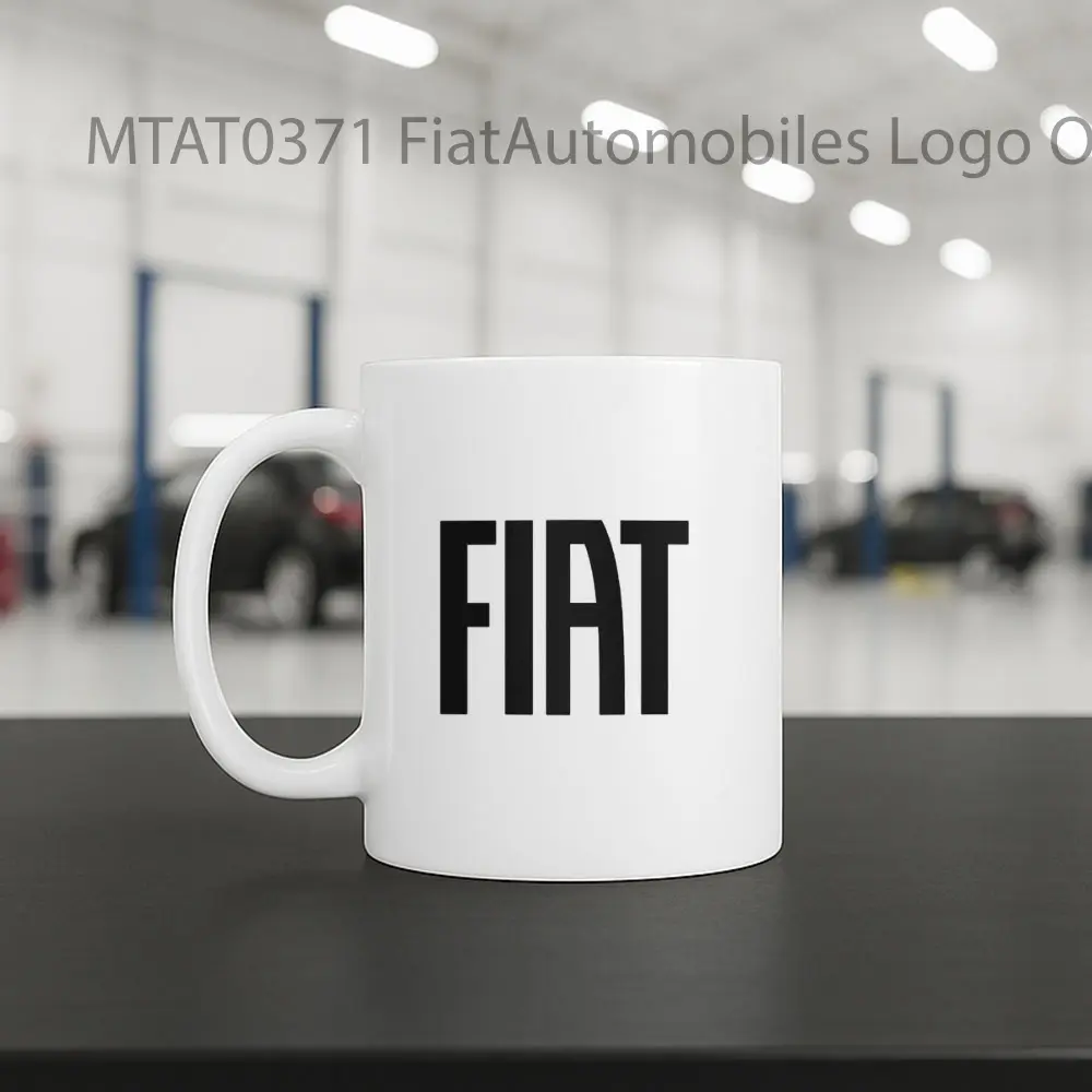 FiatAutomobiles Logo Otomotif Mug - Sudut 2
