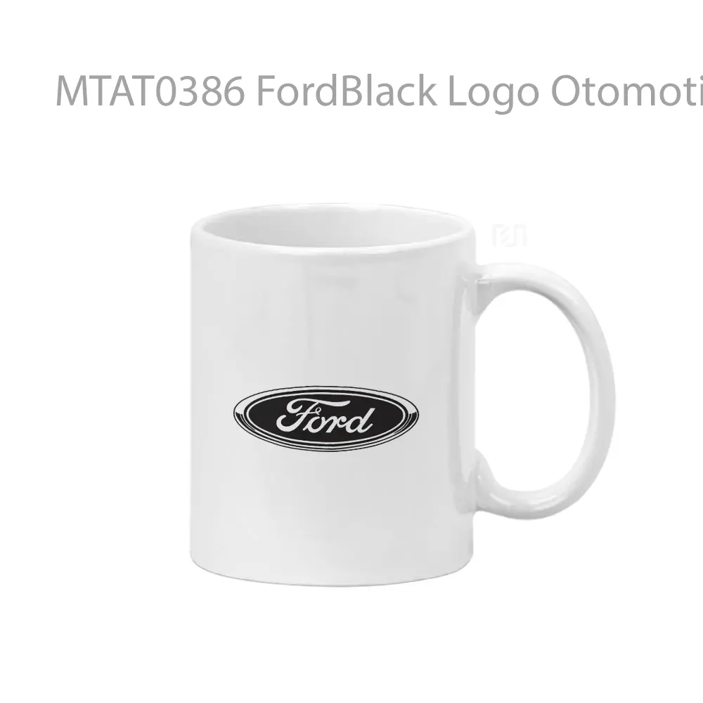 FordBlack Logo Otomotif Mug