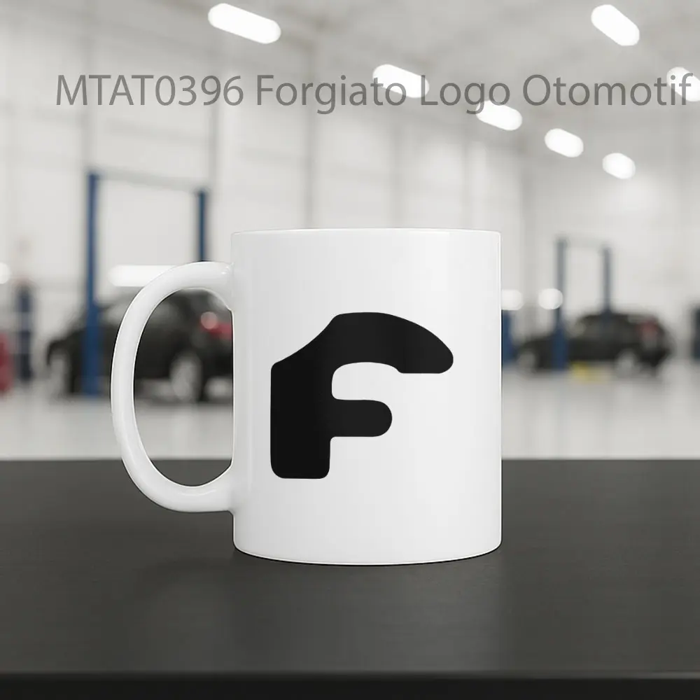 Forgiato Logo Otomotif Mug - Sudut 2